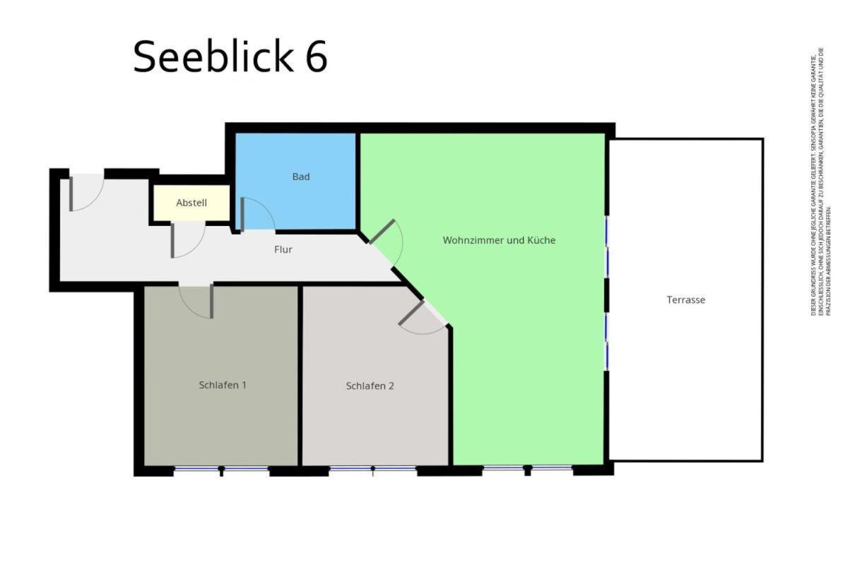 Seeblick 6 - Traumferien Am Hafen Apartament